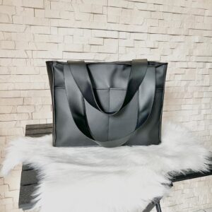 Torba NoVa - duża torba do pracy damska handmade z ekoskóry